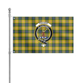 Fraser (of Lovat) Yellow Tartan Crest House Flag